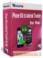 cheap Backuptrans iPhone Kik to Android Transfer for Mac (Personal Edition)